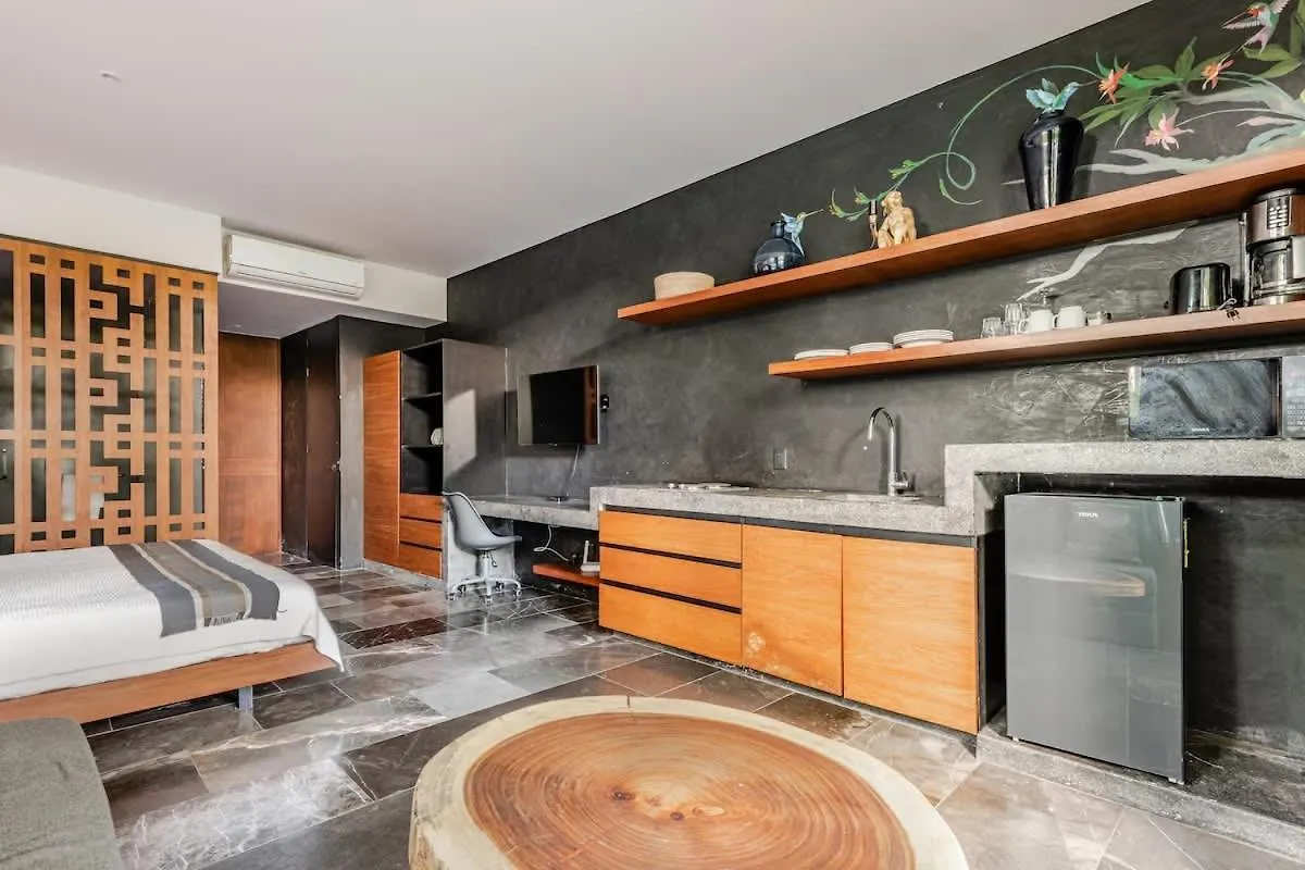 Estudio En Av. Coba Para 4 Personas Tulum Apartamento