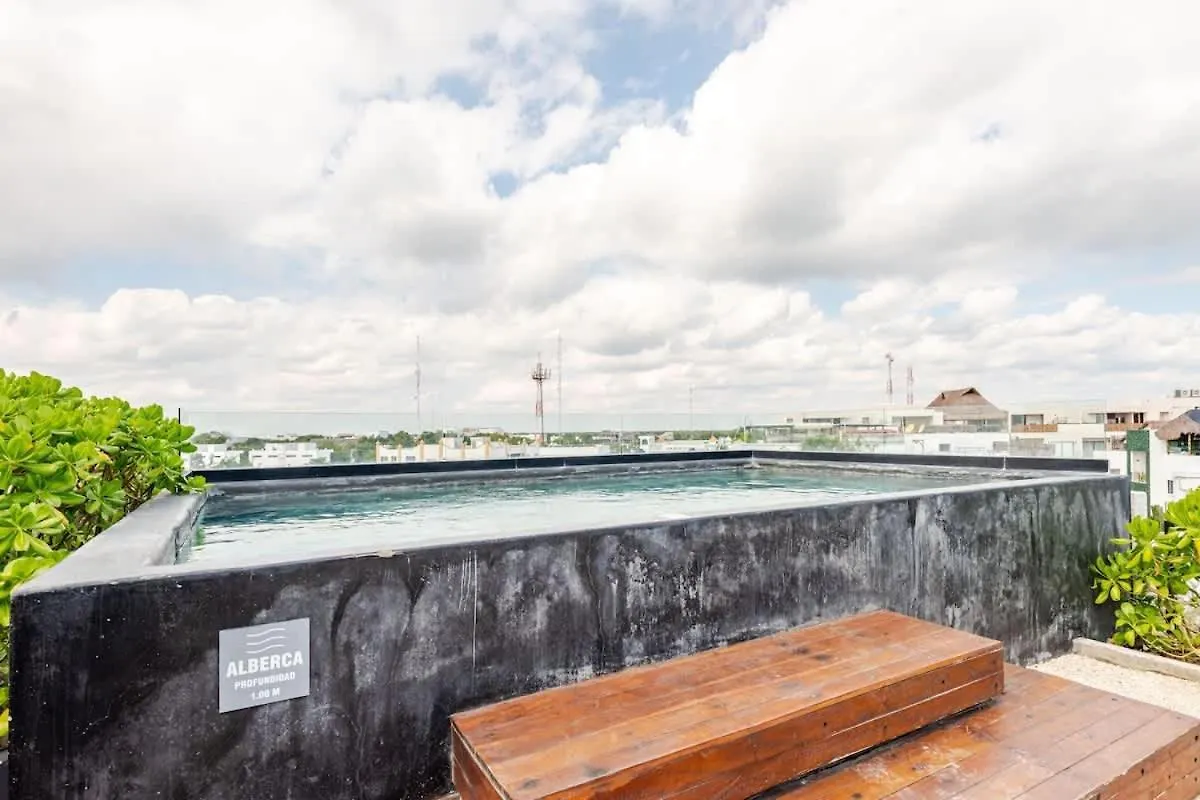 Estudio En Av. Coba Para 4 Personas Tulum 0*,  México