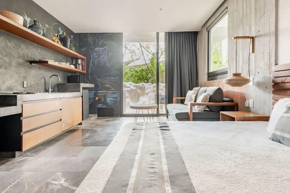 Apartamento Estudio En Av. Coba Para 4 Personas Tulum