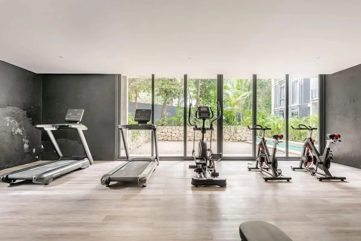 טולום Estudio En Av. Coba Para 4 Personas מקסיקו